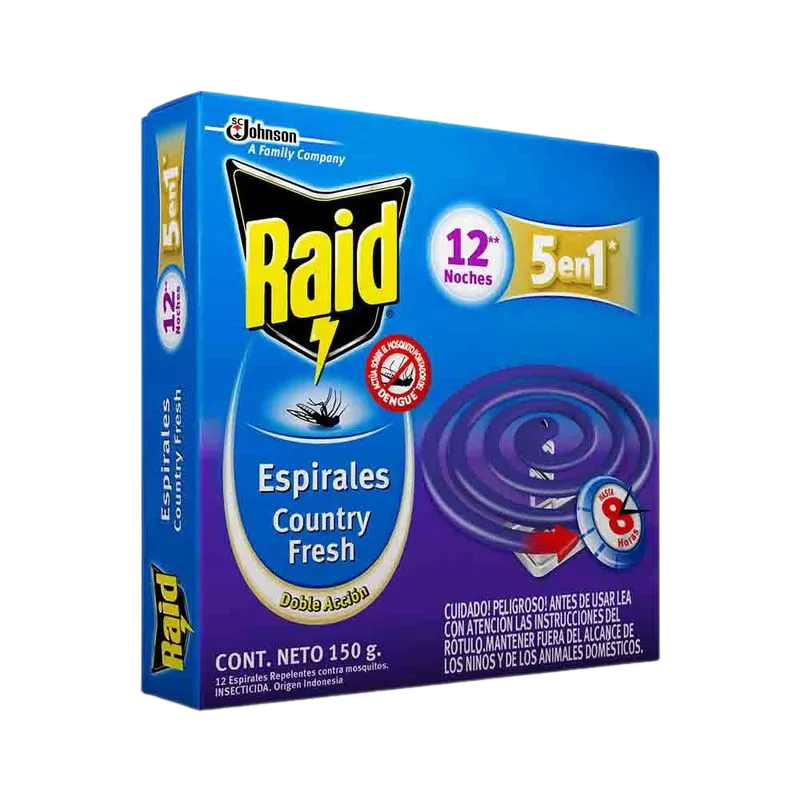 RAID espirales Country x 12uni